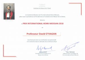 Diplôme Moissan 2018 signé